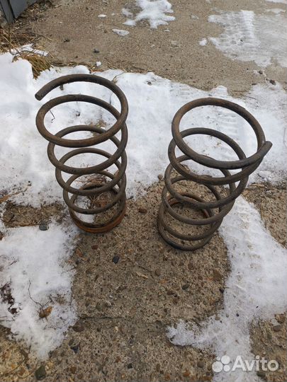 Пружины задние