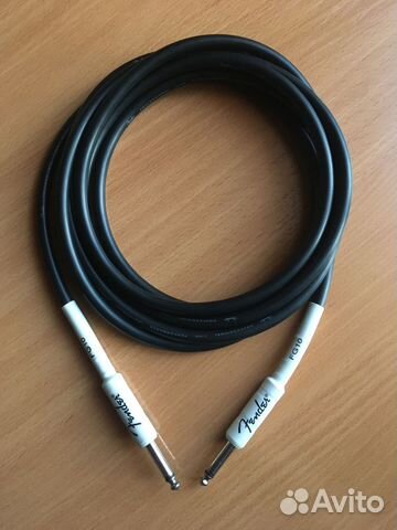 Инструментальный кабель Fender FG10, 3 метра