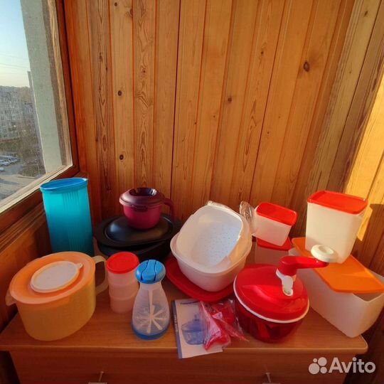 Посуда Тupperware новая с хранения