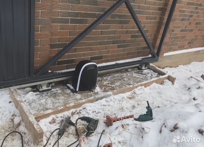 Ворота для коттеджа 5,4*2,1м