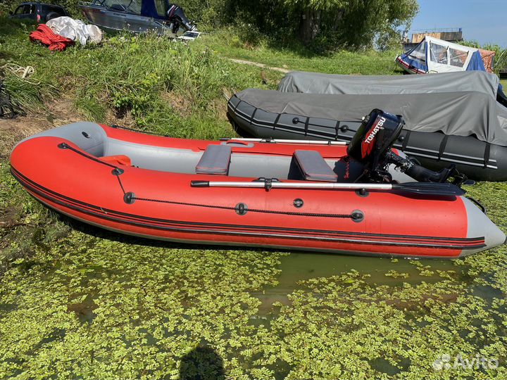 Лодка reef 335 нднд + мотор Тохатсу 5 сил (2такта)