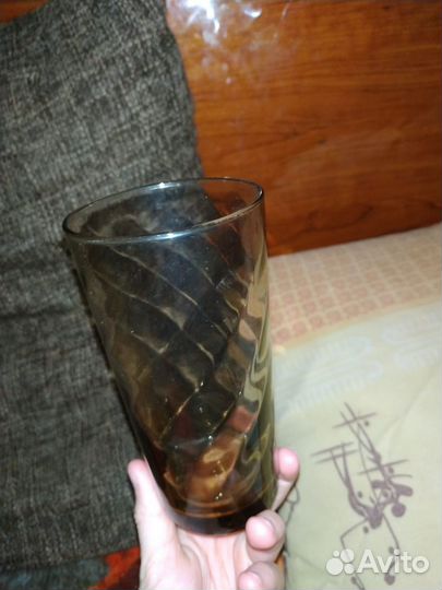 Стеклянные стаканы времён СССР