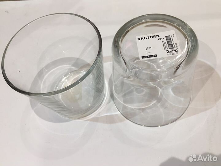 IKEA Vägtorn вэгтогн Кашпо, Прозрачное Стекло