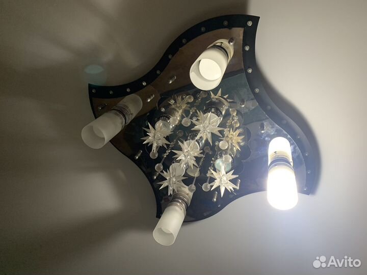 Люстра потолочная бу