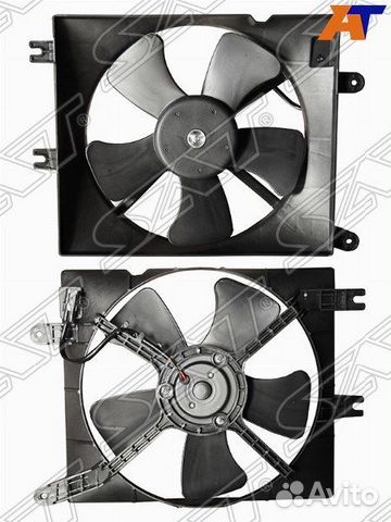 Диффузор радиатора кондиционера в сборе Chevrolet