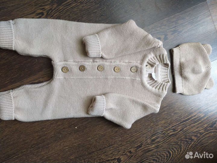 Комбинезон вязаный