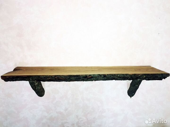 Полка настенная деревянная