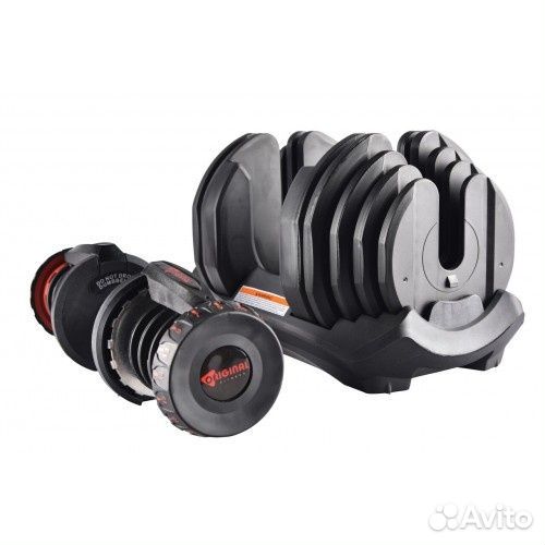 Комплект гантелей с подставкой 24 кг Original Fitn