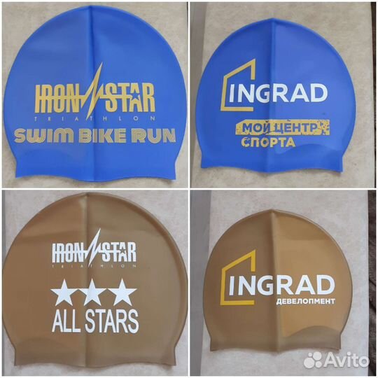 Новые шапочки для плавания