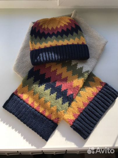 Комплект шапка и шарф mayoral новый осень-весна