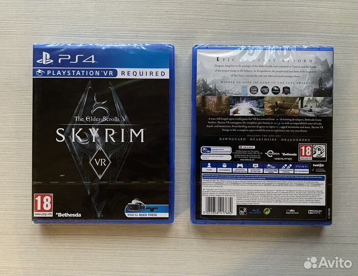 The Elder Scrolls V Skyrim VR (Новый)