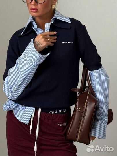 Поло женское miu miu