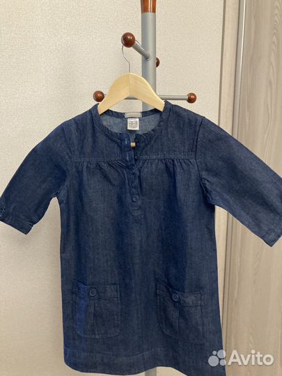 Джинсовое платье для девочки