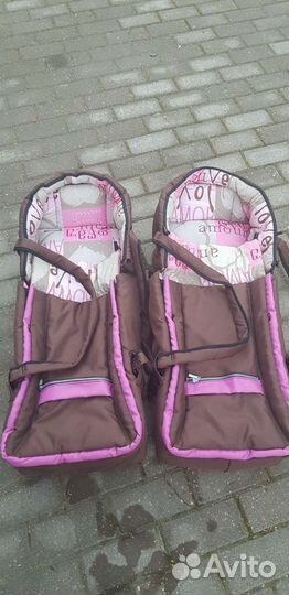 Коляска для двойни