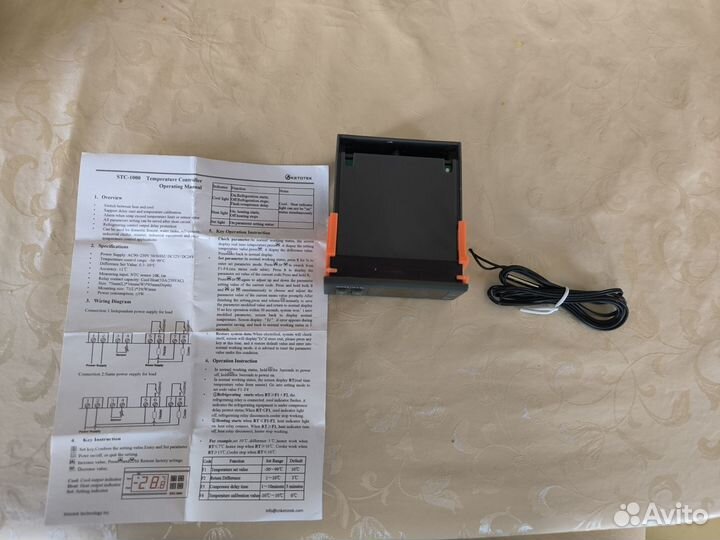Терморегулятор техметр STC 1000