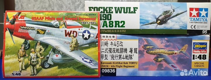 Сборные модели 1/48, часть 3