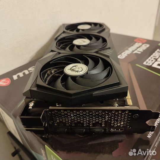 Видеокарта MSI Gaming X Trio RTX 3070 8 Гб