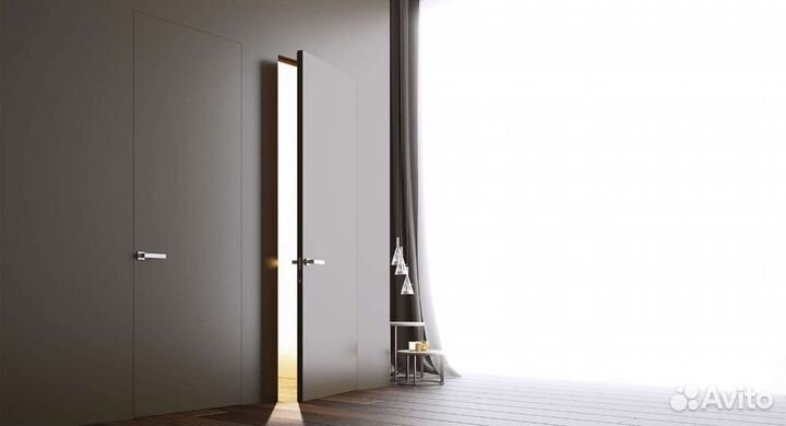 Скрытые двери. Скрытый плинтус