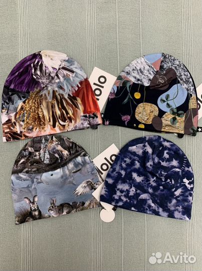 Molo шапка новая 3-6м