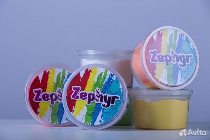 Кинетический пластилин Zephyr Лепа