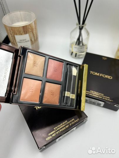 Tom Ford Тени для век Eye Color Quad Peach Dawn