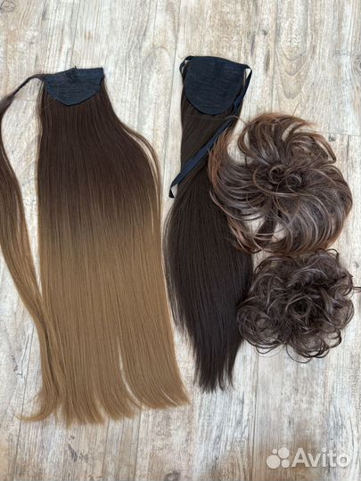 Накладной хвост для волос