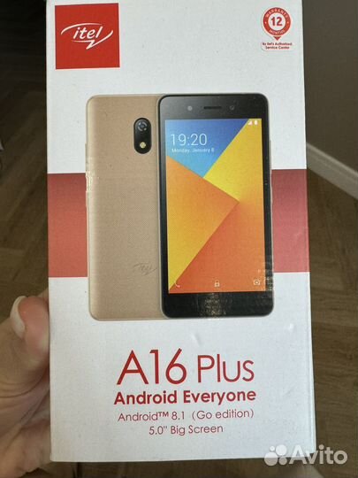 Itel A16 Plus, 8 ГБ