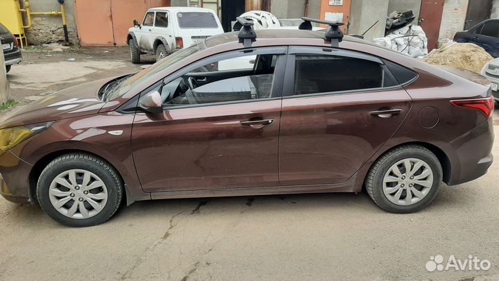 Багажник на крышу Hyundai Solaris, ED