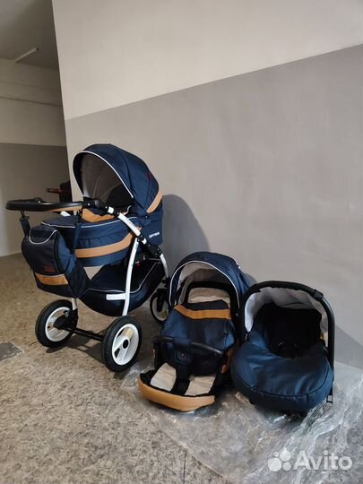 Коляска verdi optima 3 в 1 (отличное состояние)