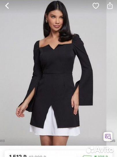 Черное платье