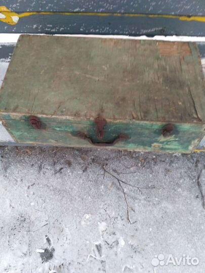 Чемодан ссср.Деревянный
