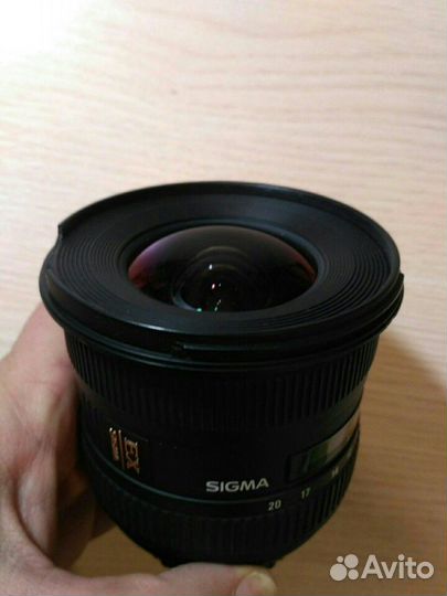 Sigma 10-20 для Nikon