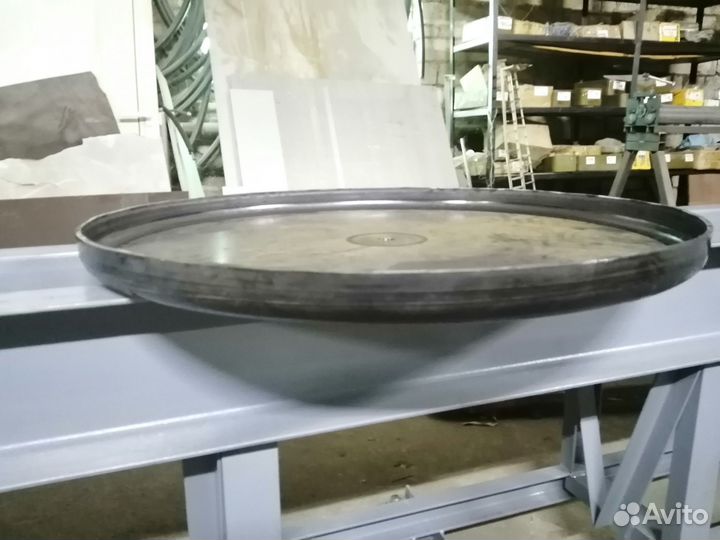 Фланжировочный отбортовочный станок для днищ