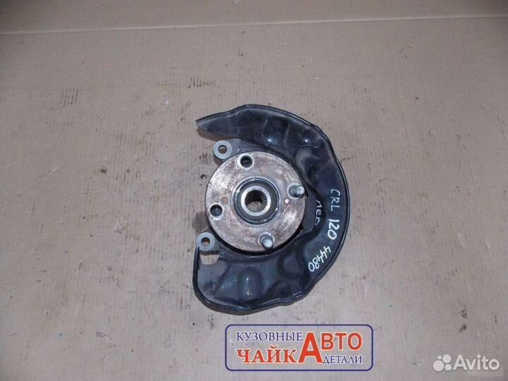 Кулак передний левый Toyota Corolla E120