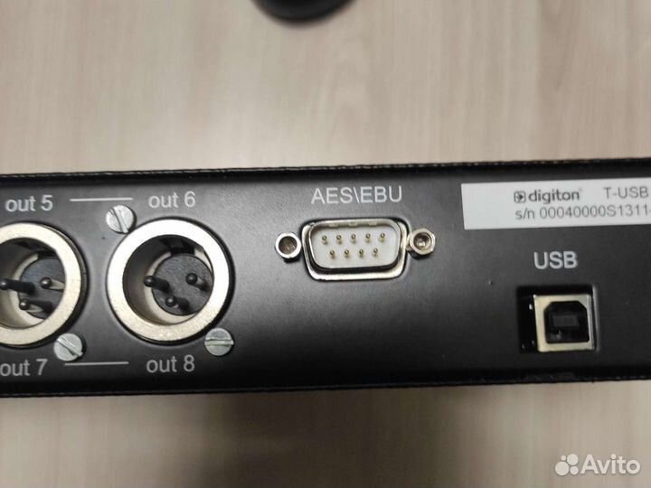 Внешняя звуковая карта digiton t-usb pro