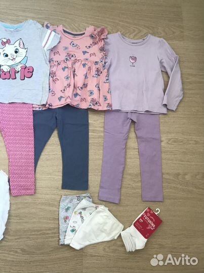 Пакет вещей для девочки