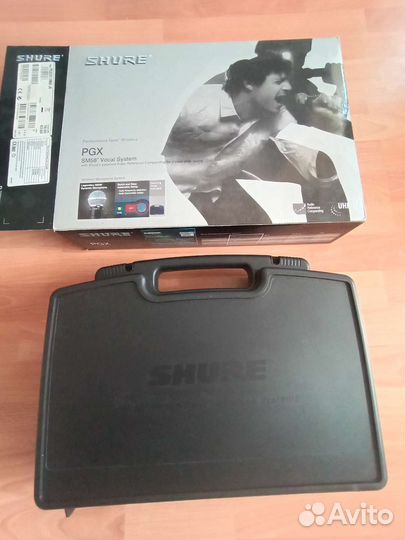 Радиомикрофон shure pgx sm58