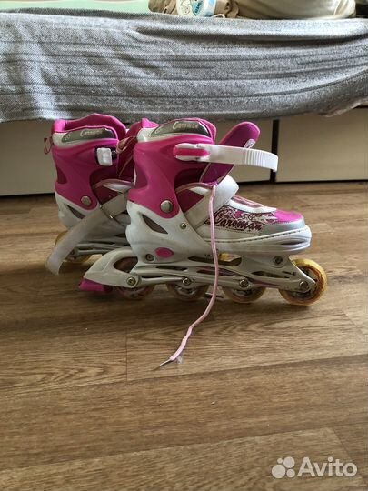 Роликовые коньки раздвижные взрослые