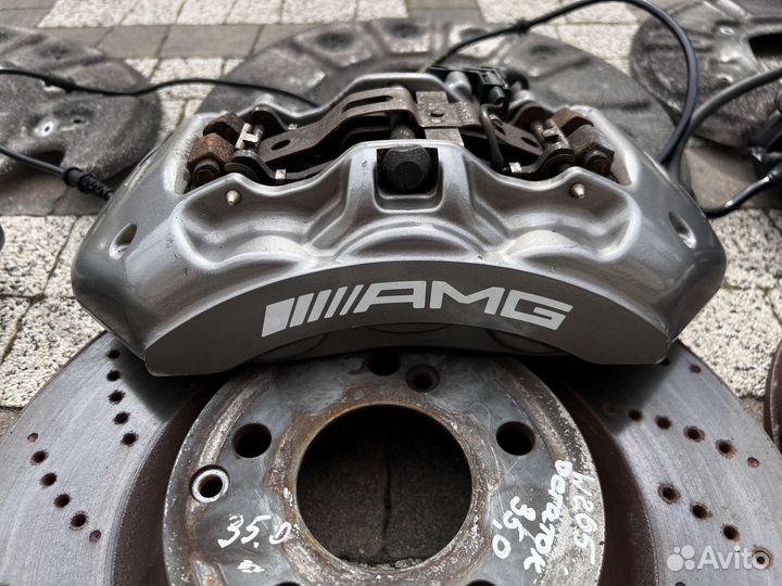 Тормозная система Brembo Mercedes W205 63 AMG