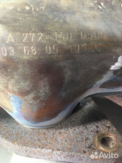 Коллектор выпускной левый Mercedes Slk R171 M272