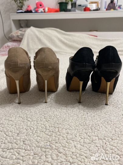 Ботильоны zara 36 37