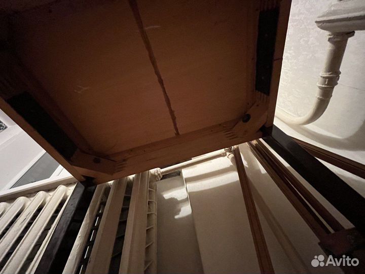 Стол советский дерево лакированный