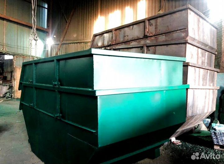 Бункер для мусора, контейнер 8 м3. Арт 666