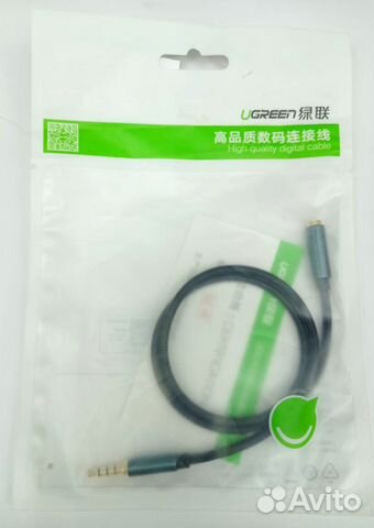 Кабель-удлинитель аудио Jack 3.5 (m) - Jack 3.5 (f