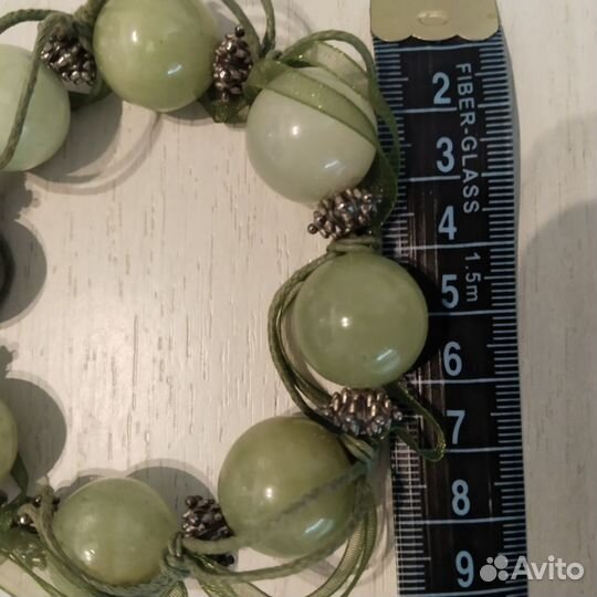 Браслет из натуральных камней оникс