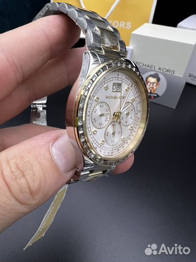 Часы michael kors с кристалами