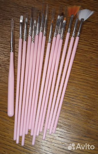 Набор кистей для маникюра и педикюра