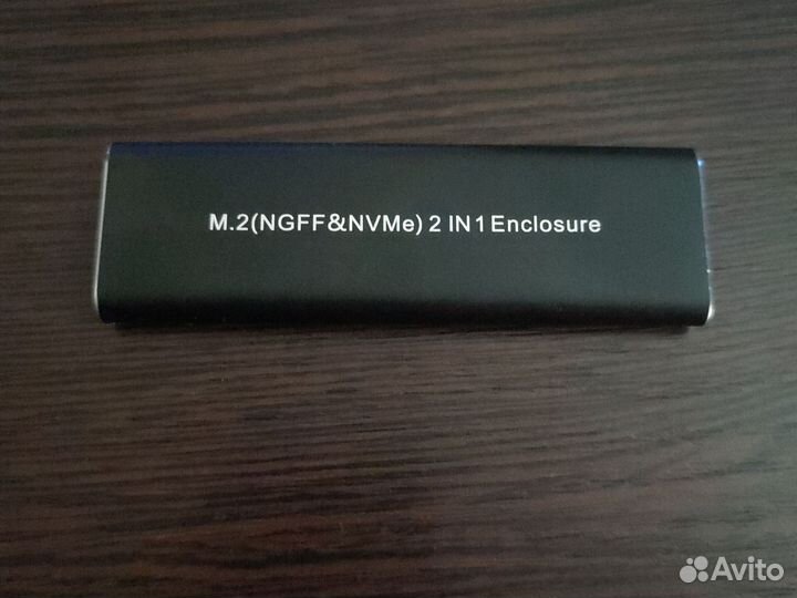 SSD m2 в кейсе