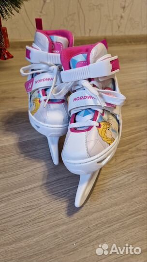 Коньки nordway детские раздвижные 26 31
