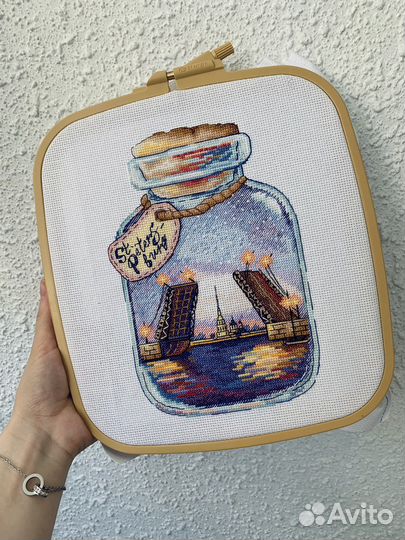 Готовая вышивка крестом 